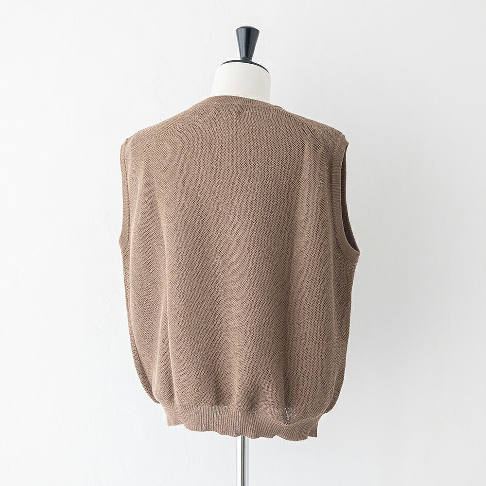 スティルバイハンド12Gニットベスト(KN01262)STILLBYHAND(メンズ)【2026春夏】*送料無料*【後払い決済不可】*