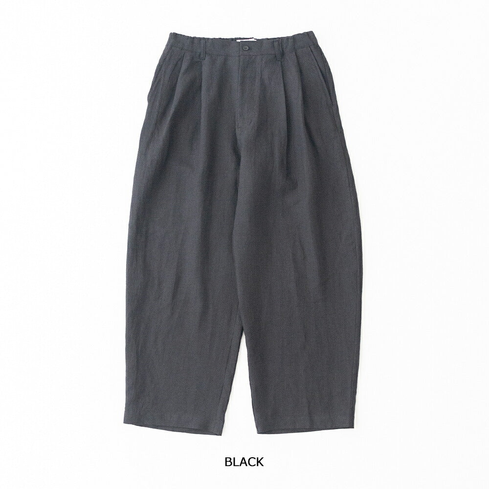スティルバイハンド2タック太目テーパードパンツ(PT08262)STILLBYHAND(メンズ)【2026春夏】*送料無料*【後払い決済不可】*