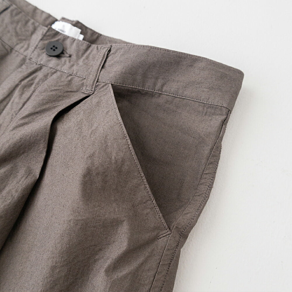スティルバイハンドタイプライターワイドパンツ(PT09262)STILLBYHAND(メンズ)【2026春夏】*送料無料*【後払い決済不可】*