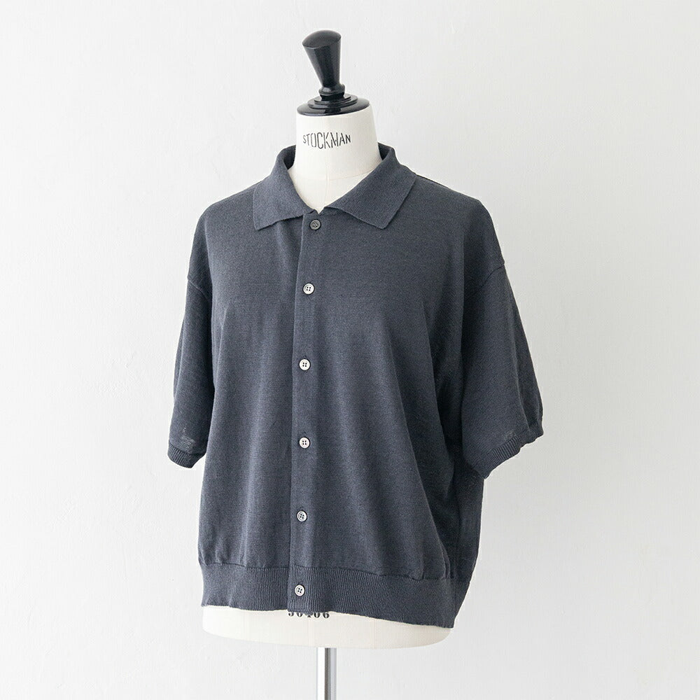 スティルバイハンドハーフスリーブニットカーデ(KN04262WM)STILLBYHAND(レディース)【2026春夏】*送料無料*【後払い決済不可】*