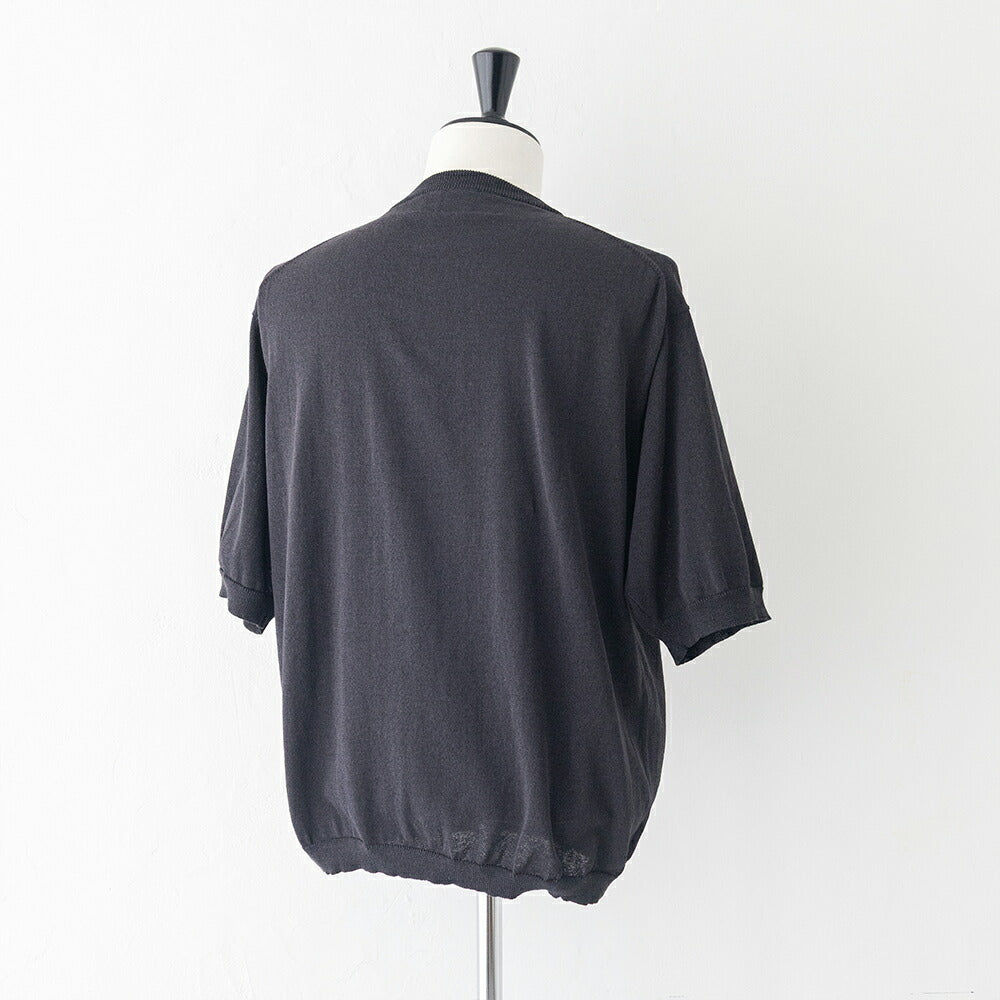 スティルバイハンドHalfsleeveknitt-shirt(KN02261)STILLBYHAND(メンズ)【2026春夏】*送料無料*【後払い決済不可】*