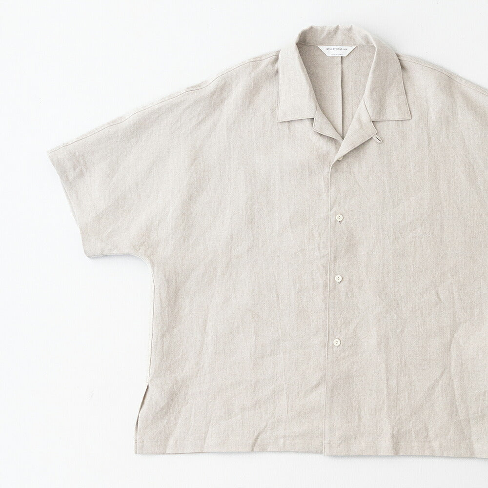スティルバイハンドドルマンスリーブオーバーシャツ(SH01262WM)STILLBYHAND(レディース)【2026春夏】*送料無料*【後払い決済不可】*