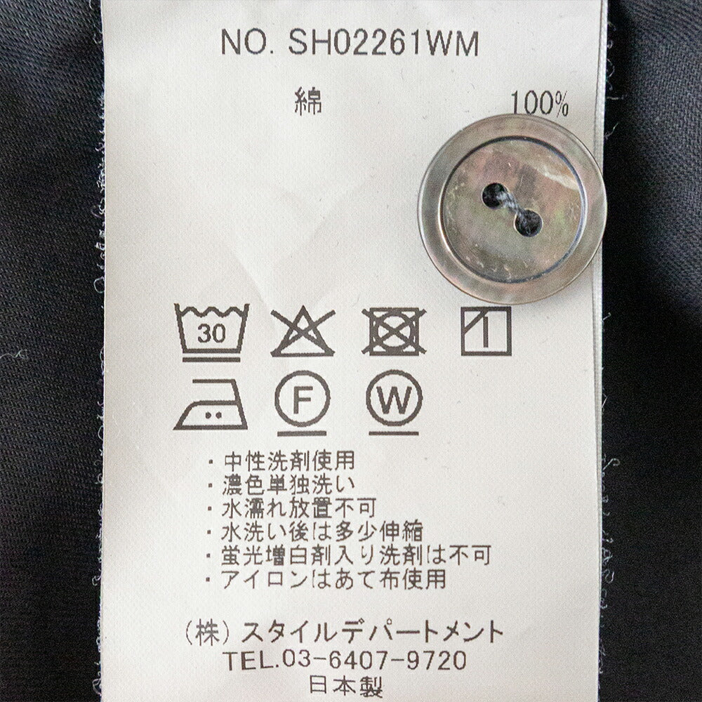 スティルバイハンドShortSleeveShirts(SH02261WM)STILLBYHAND(レディース)【2026春夏】*送料無料*【後払い決済不可】*