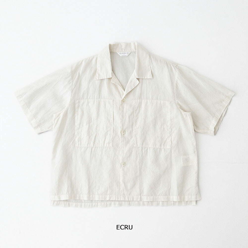 スティルバイハンドShortSleeveShirts(SH02261WM)STILLBYHAND(レディース)【2026春夏】*送料無料*【後払い決済不可】*