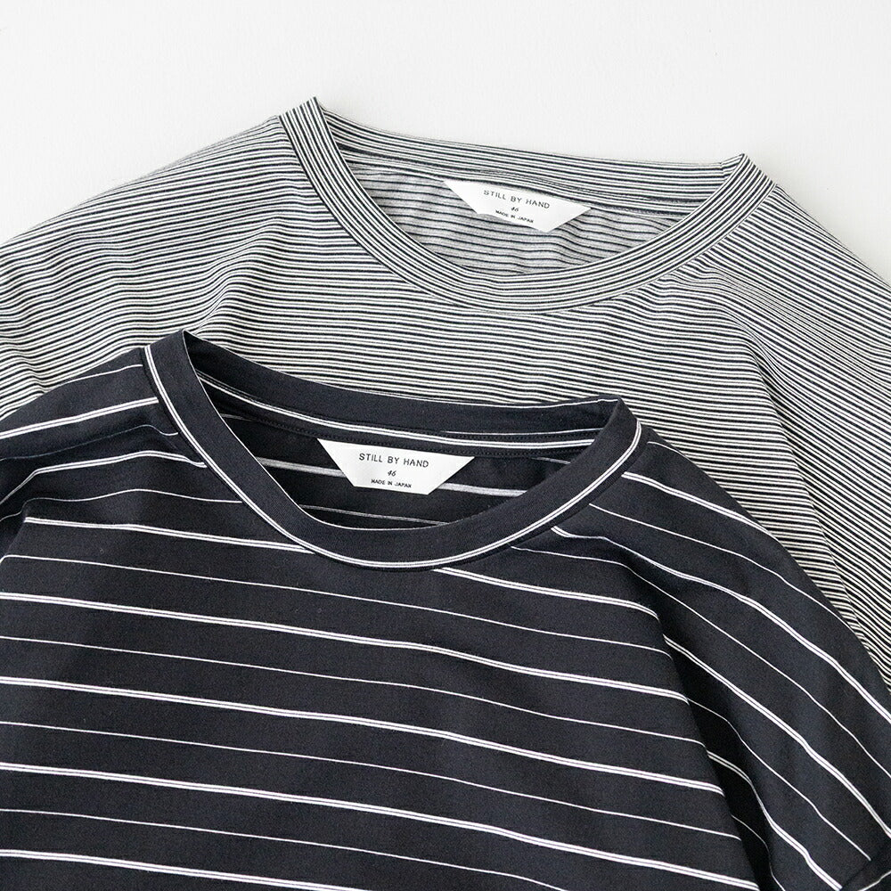 スティルバイハンドStripedlongsleeve(CS04261)STILLBYHAND(メンズ)【2026春夏】*送料無料*【後払い決済不可】*