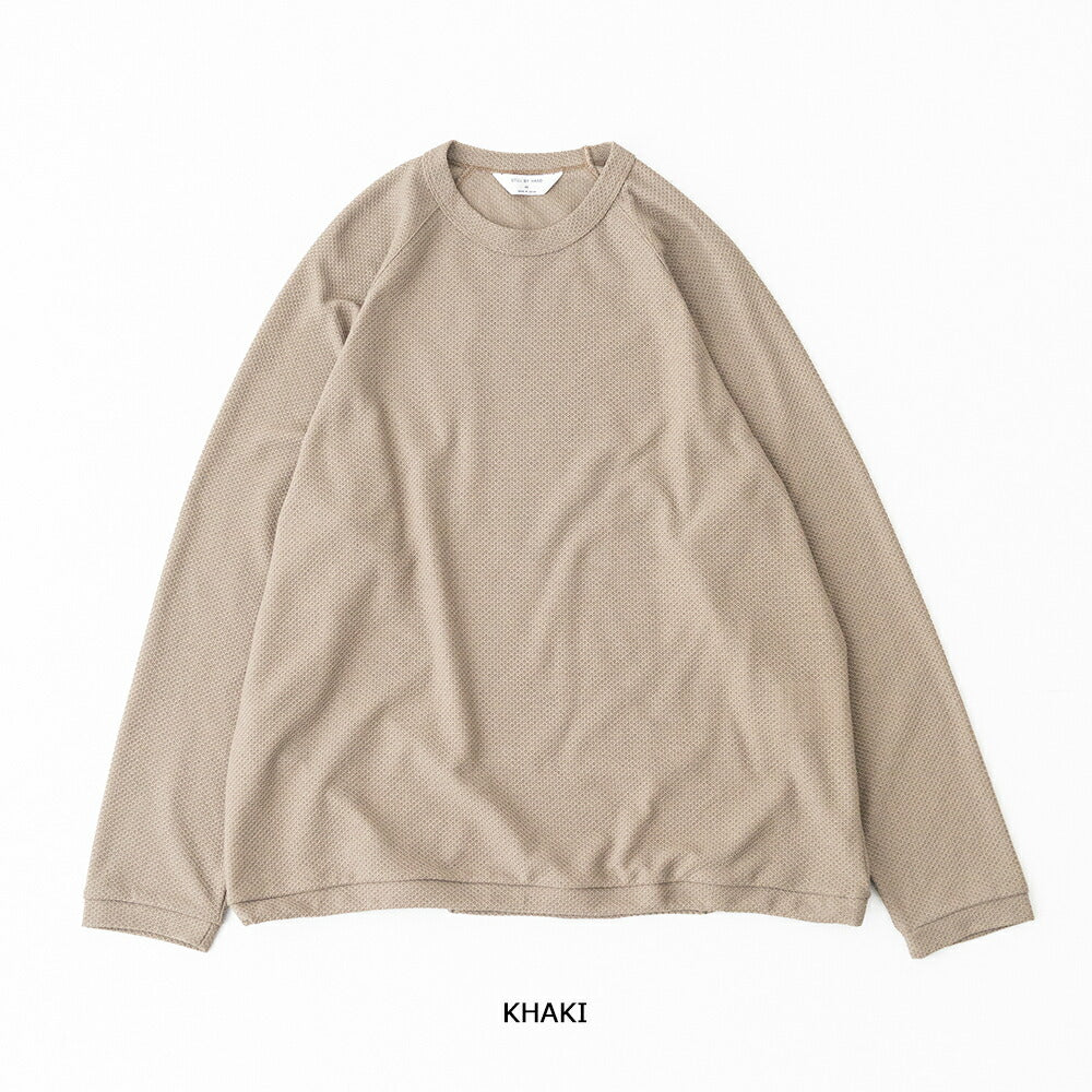 スティルバイハンドMossstitchlongsleeve(CS07261)STILLBYHAND(メンズ)【2026春夏】*送料無料*【後払い決済不可】*