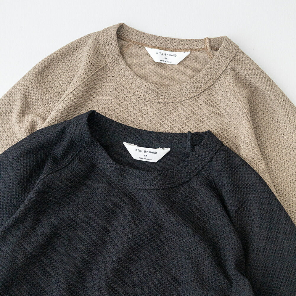 スティルバイハンドMossstitchlongsleeve(CS07261)STILLBYHAND(メンズ)【2026春夏】*送料無料*【後払い決済不可】*