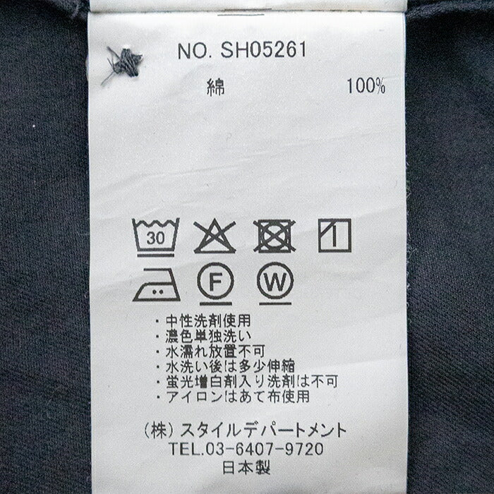 スティルバイハンドGarment-dyeovershirt(SH05261)STILLBYHAND(メンズ)【2026春夏】*送料無料*【後払い決済不可】*