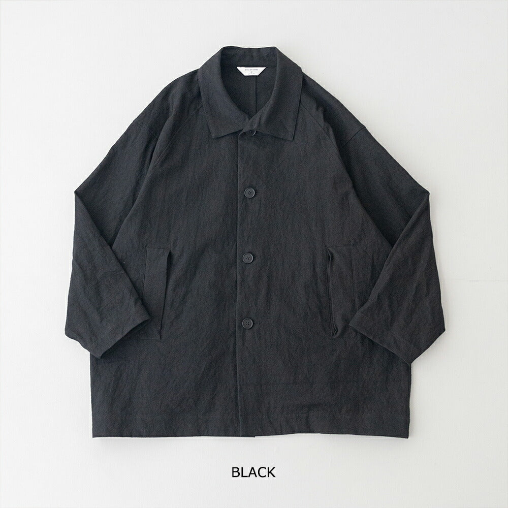 スティルバイハンドコットン/リネンハーフコート(CO02261)Cotton/linenhalfcoatSTILLBYHAND(メンズ)【2026春夏】*送料無料*【後払い決済不可】*