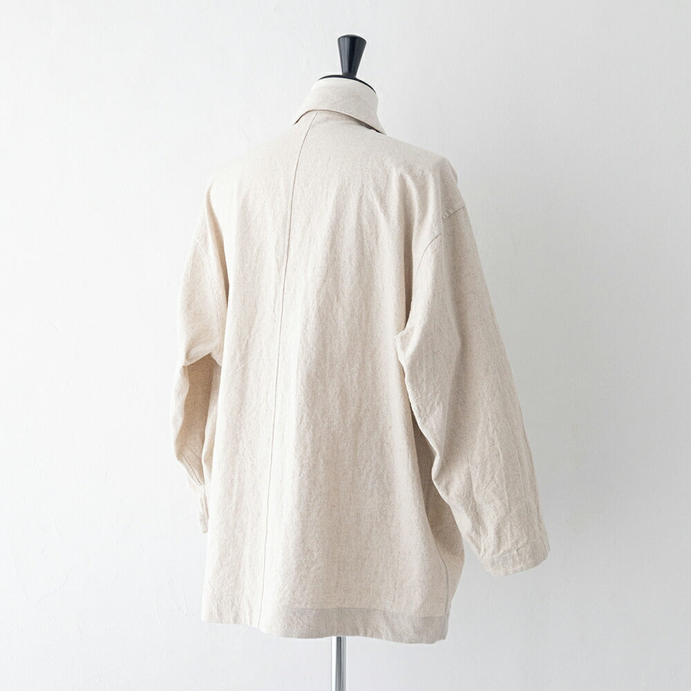 スティルバイハンドコットン/リネンハーフコート(CO02261)Cotton/linenhalfcoatSTILLBYHAND(メンズ)【2026春夏】*送料無料*【後払い決済不可】*