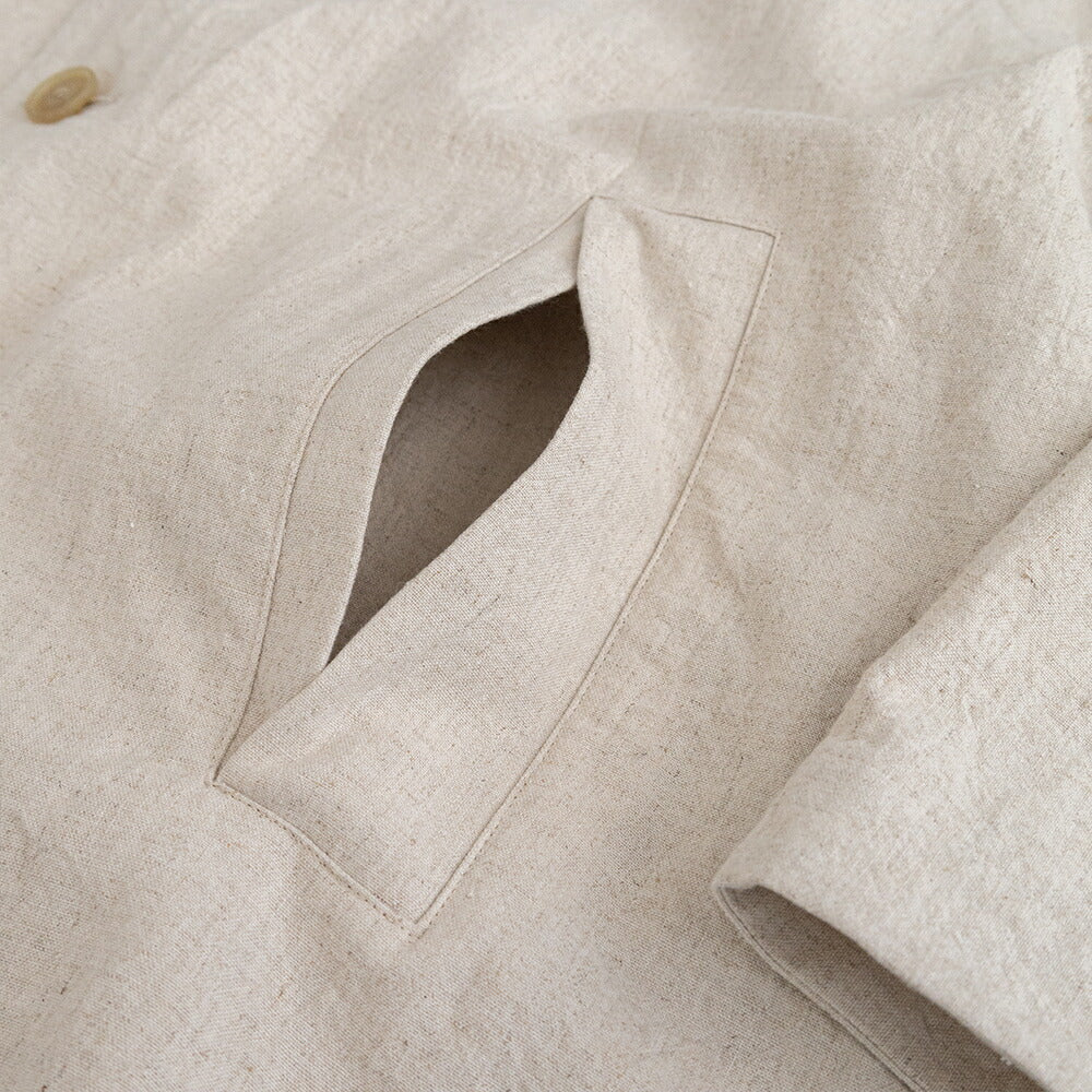 スティルバイハンドコットン/リネンハーフコート(CO02261)Cotton/linenhalfcoatSTILLBYHAND(メンズ)【2026春夏】*送料無料*【後払い決済不可】*