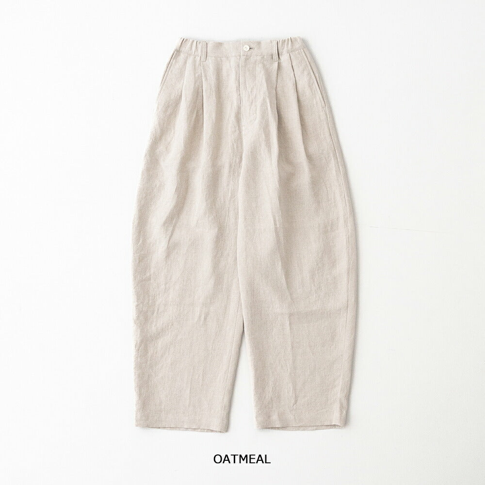 スティルバイハンドリネンワイドパンツ(PT01262WM)STILLBYHAND(レディース)【2026春夏】*送料無料*【後払い決済不可】*