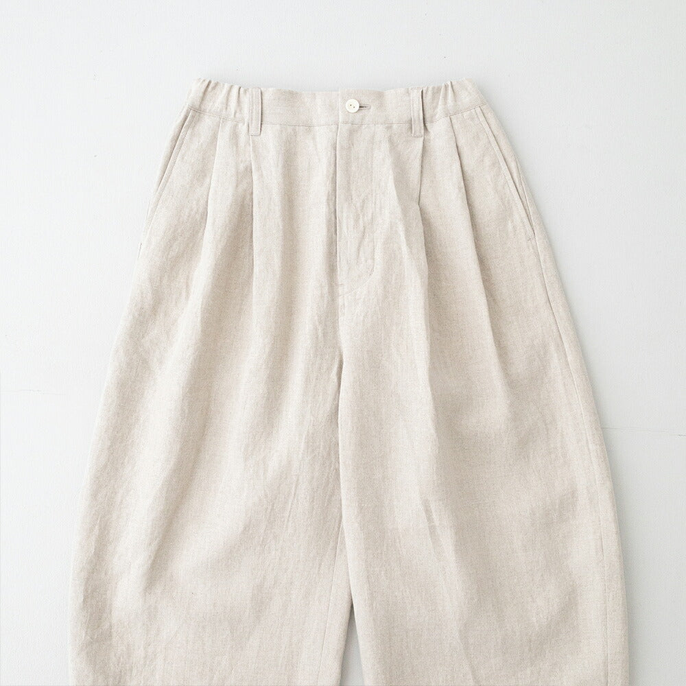 スティルバイハンドリネンワイドパンツ(PT01262WM)STILLBYHAND(レディース)【2026春夏】*送料無料*【後払い決済不可】*