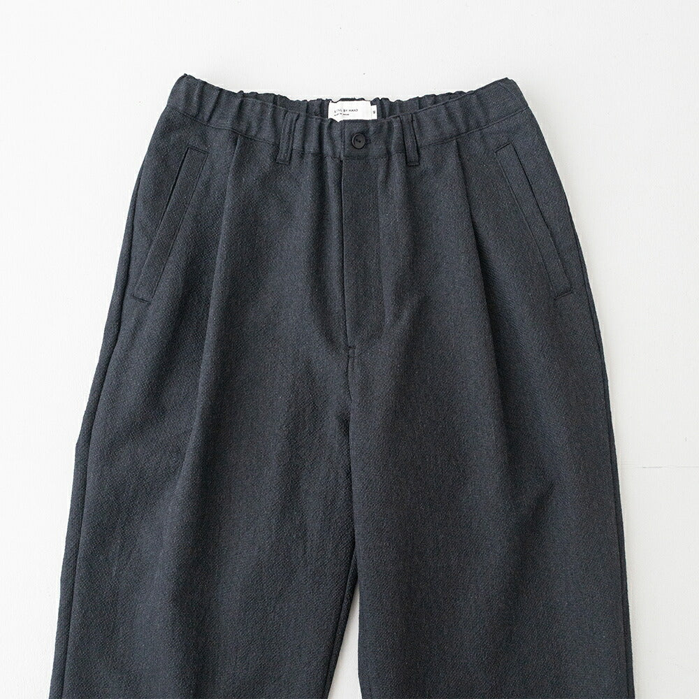 スティルバイハンドMixedcolour1pleatpants(PT06261)STILLBYHAND(メンズ)【2026春夏】*送料無料*【後払い決済不可】*