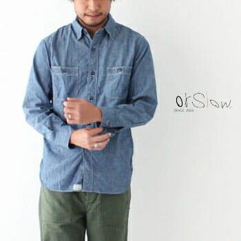 オアスロウワークシャツ(01-8070)WORKSHIRTorSlow(メンズ)【2020秋冬】*送料無料****
