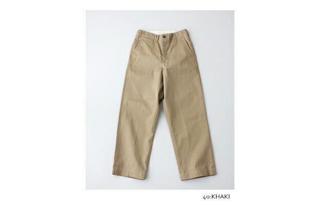 オアスロウアーミートラウザー(03-V5361-40)VINTAGEFITARMYTROUSERS(UNISEX)orSlow(メンズ)【2021秋冬】*送料無料*【後払い決済不可】*