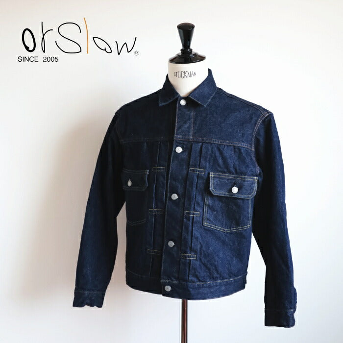 オアスロウ50'Sデニムジャケット(01-6002-81)TYPE21950'SDENIMJACKET(UNISEX)orSlow(レディース/メンズ)【2024秋冬】*送料無料*【後払い決済不可】*