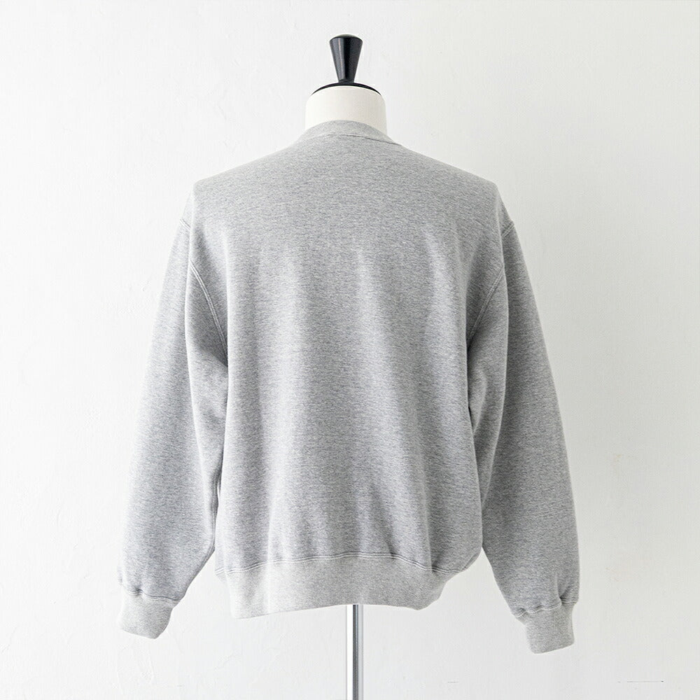オアスロウ リラックスフィットデンスリーニットスウェットシャツ (01-0041-64) RELAXED FIT DENSE-KNIT SWEATSHIRT orSlow(レディース/メンズ)