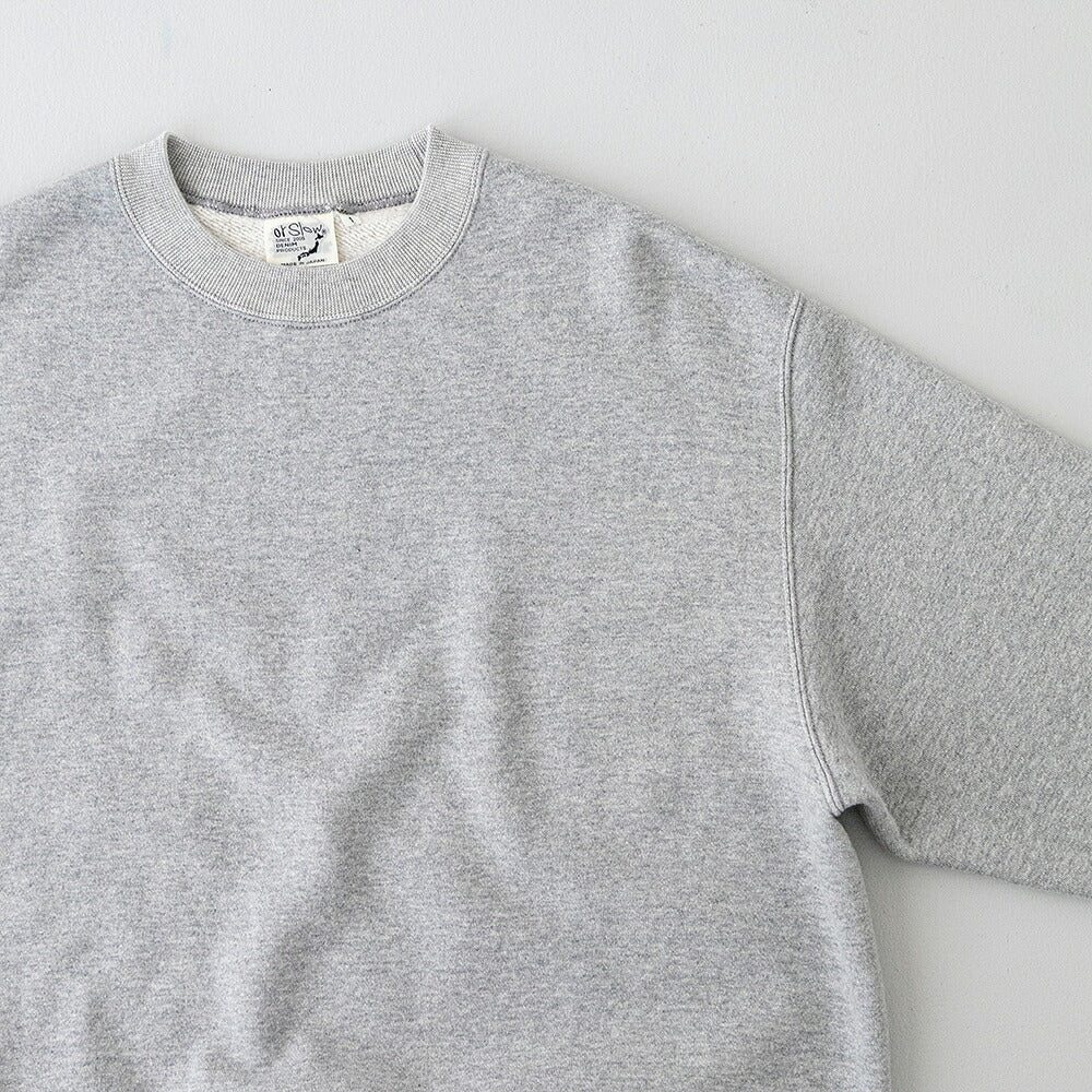 オアスロウ リラックスフィットデンスリーニットスウェットシャツ (01-0041-64) RELAXED FIT DENSE-KNIT SWEATSHIRT orSlow(レディース/メンズ)