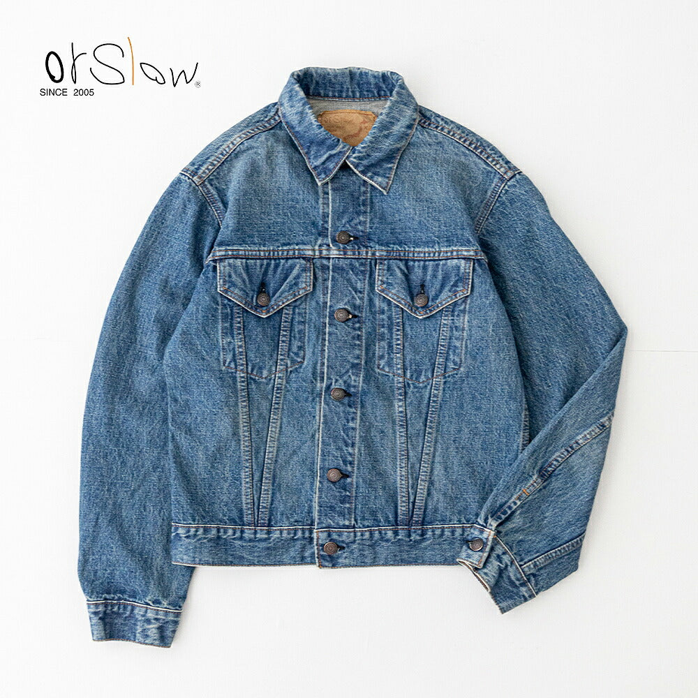 オアスロウ タイプ3 1970'S デニムジャケット (01-6005-83) TYPE3 1970'S DENIM JACKET USED WASH orSlow(レディース/メンズ)