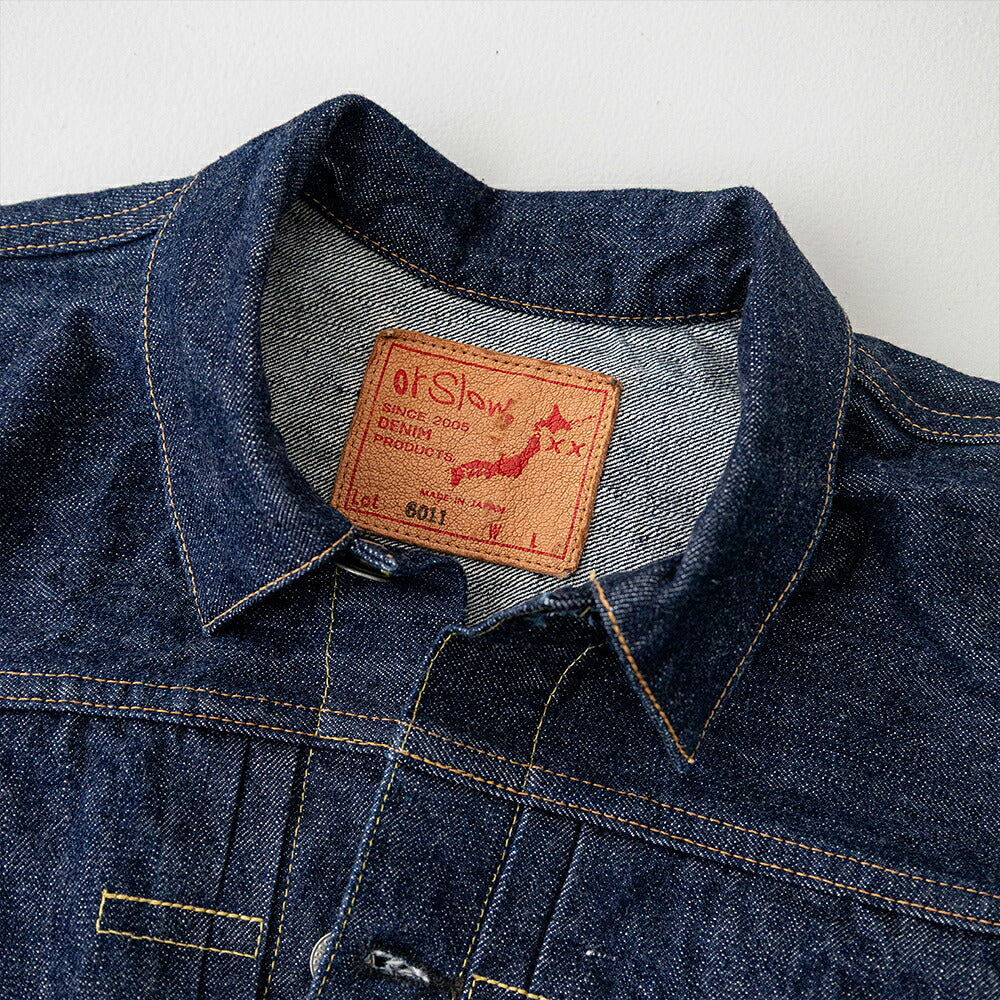 オアスロウ プリーテッドフロントブラウス デニムジャケット (03-6011-81) TYPE1 40'S PLEATED FRONT BLOUSE orSlow(レディース/メンズ)