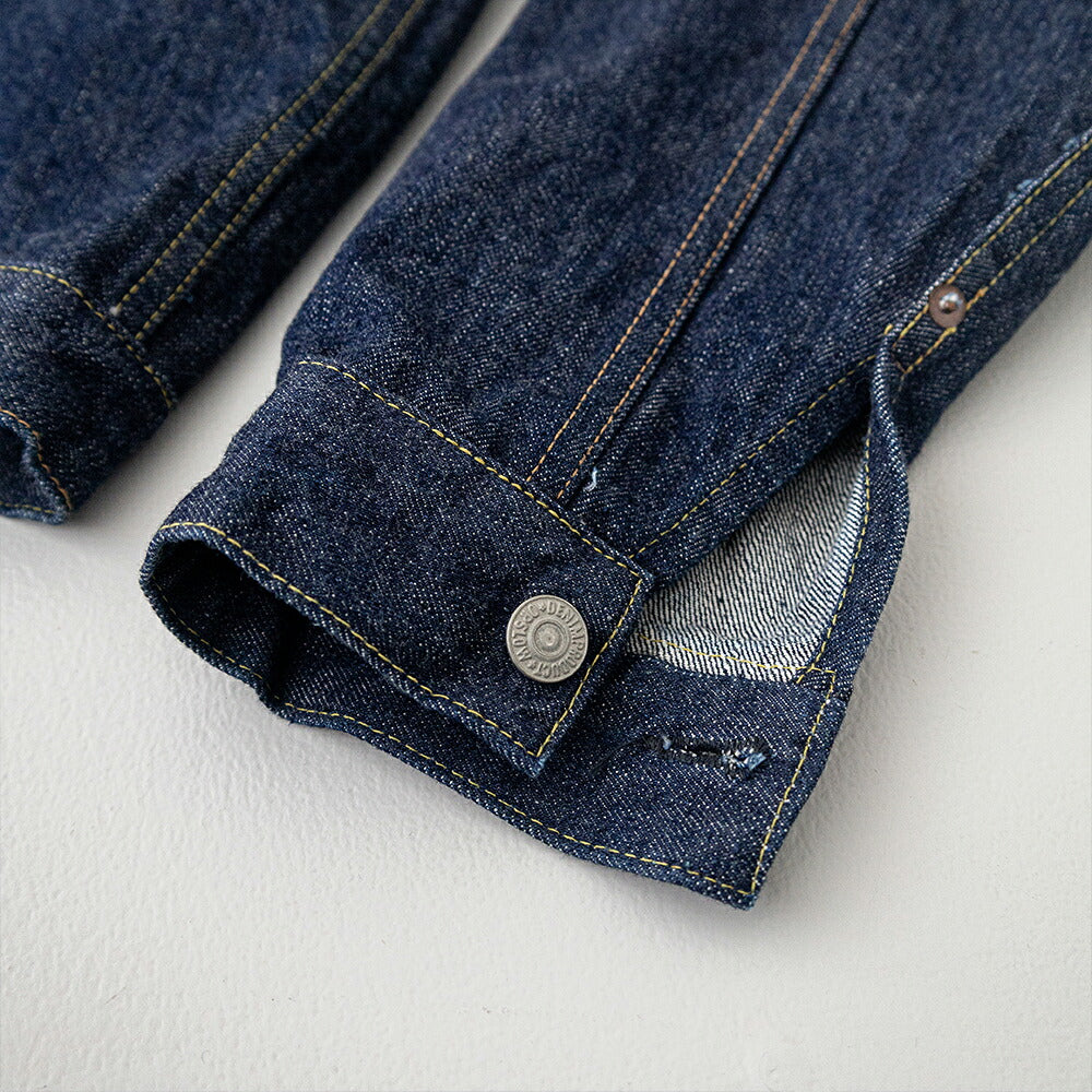 オアスロウ プリーテッドフロントブラウス デニムジャケット (03-6011-81) TYPE1 40'S PLEATED FRONT BLOUSE orSlow(レディース/メンズ)