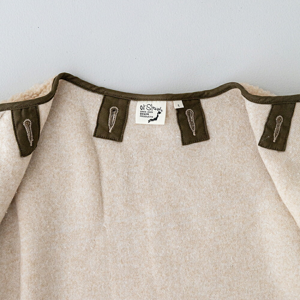 オアスロウ M-65 フィッシュテールコートライナー (03-6165-67) M-65 FISH TAIL COAT LINER orSlow(レディース/メンズ)