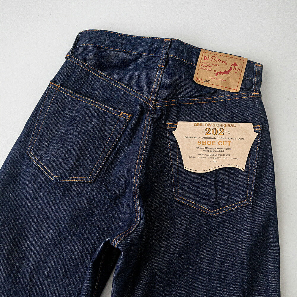 オアスロウ ワイド フレア デニムパンツ (01-2021W-81) WIDE FLARE DENIM (UNISEX) orSlow(レディース/メンズ)