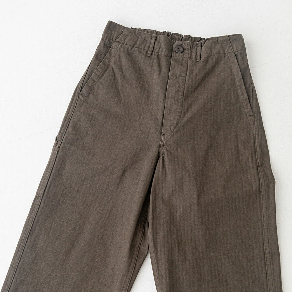 オアスロウ ワイドフィットフレンチワークパンツ (03-5011-52) WIDE FIT FRENCH WORK PANTS (UNISEX) orSlow(レディース/メンズ)
