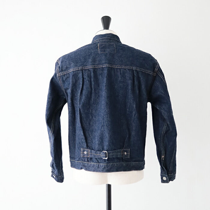 オアスロウプリーテッドフロントブラウスデニムジャケット(03-6011-81)TYPE140'SPLEATEDFRONTBLOUSE(UNISEX)orSlow(メンズ)【2025春夏】*送料無料*【後払い決済不可】*