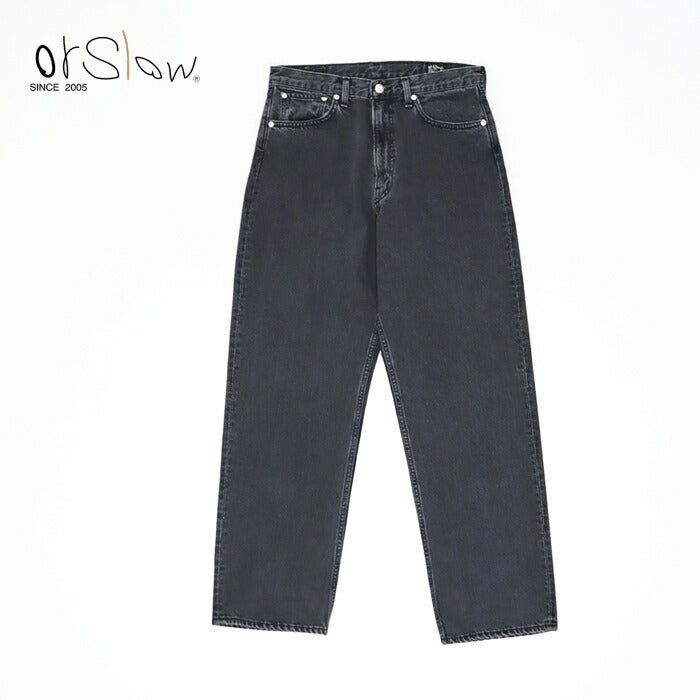 オアスロウ101ダッドフィットデニムパンツ(01-1010W-D61S)101DAD'SFITDENIMPANTSorSlow(メンズ)*送料無料*【後払い決済不可】*