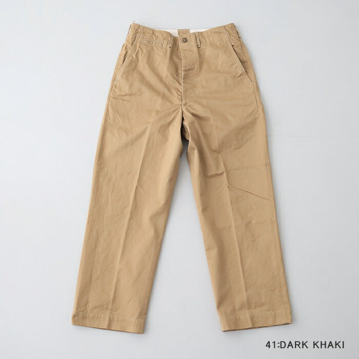 オアスロウヴィンテージフィットアーミートラウザー(03-V5361-41)VINTAGEFITARMYTROUSERS(UNISEX)orSlow(メンズ)【2025春夏】*送料無料*【後払い決済不可】*