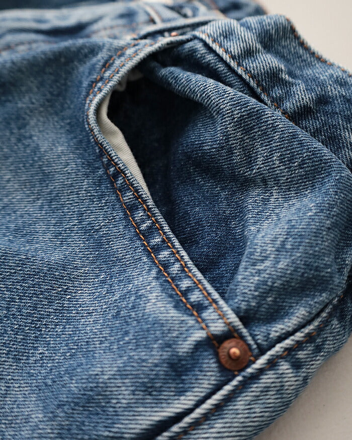 オアスロウスーパーダッドデニムパンツ(01-1100W-95)SUPERDAD'SDENIMPANTS(UNISEX)orSlow(レディース/メンズ)【2025春夏】*送料無料*【後払い決済不可】*