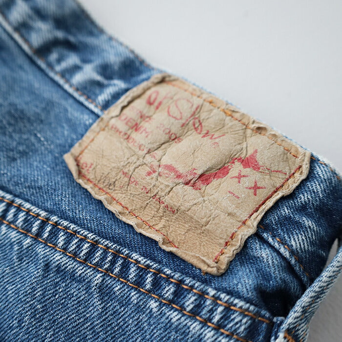 オアスロウスーパーダッドデニムパンツ(01-1100W-95)SUPERDAD'SDENIMPANTS(UNISEX)orSlow(レディース/メンズ)【2025春夏】*送料無料*【後払い決済不可】*