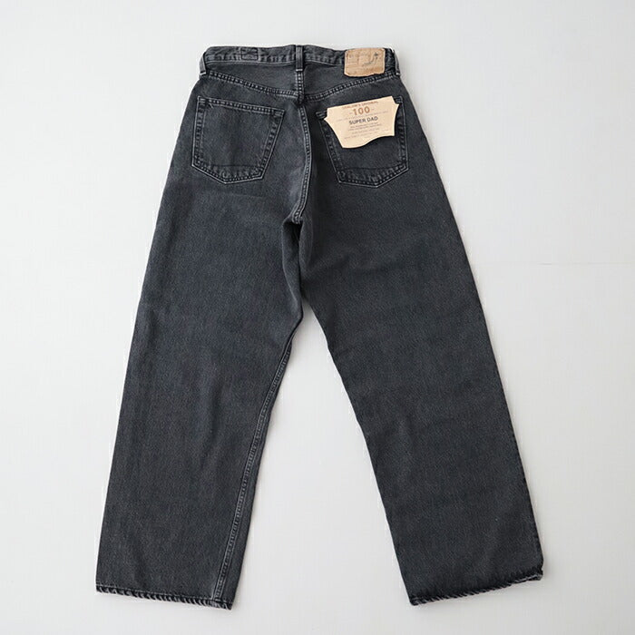 オアスロウスーパーダッドデニムパンツ(01-1100W-D61S)SUPERDAD'SDENIMPANTS(UNISEX)orSlow(レディース/メンズ)【2025春夏】*送料無料*【後払い決済不可】*