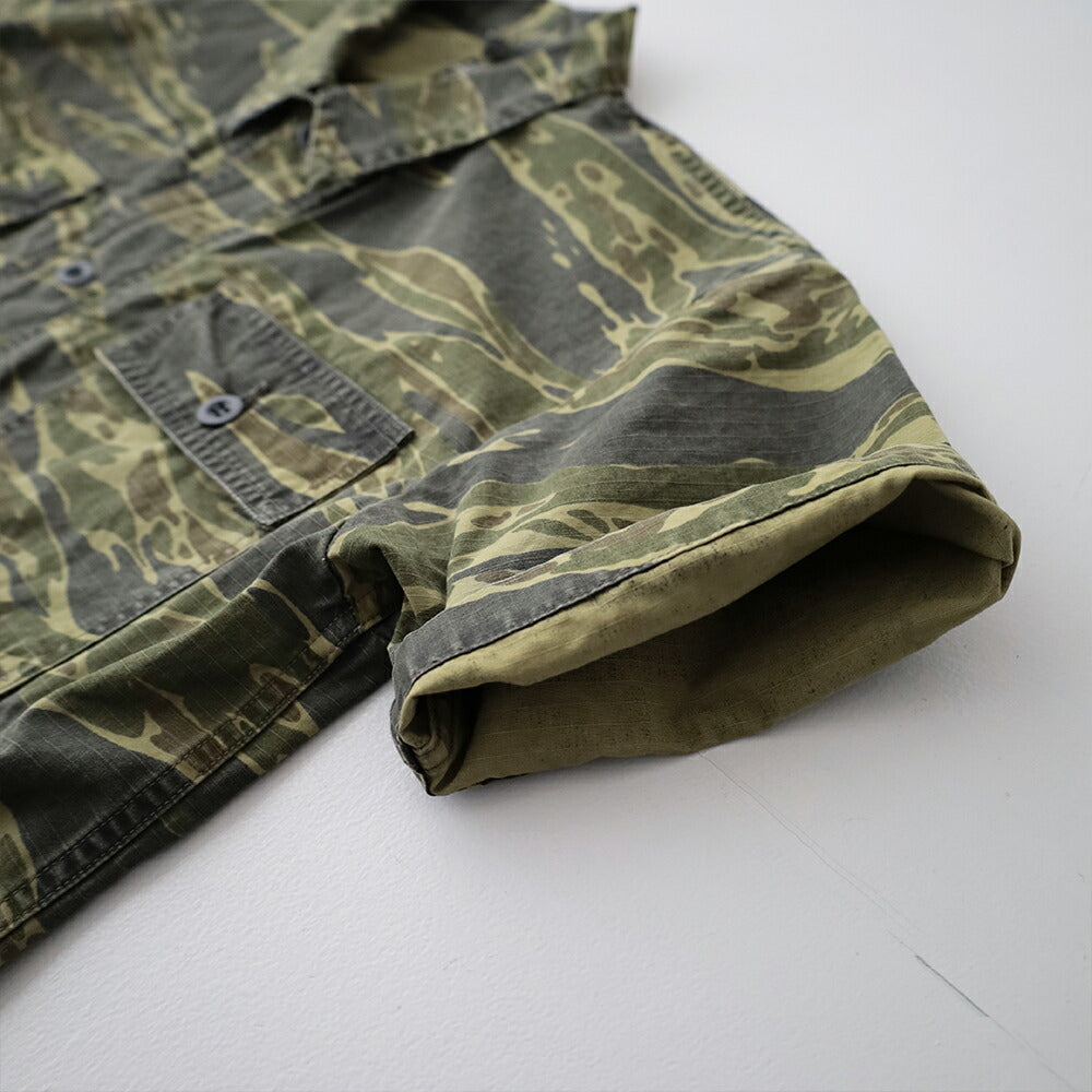 オアスロウユーティリティショートスリーブシャツジャケット(01-8046-TGC)UTILITYSHORTSLEEVESHIRTJACKETorSlow(メンズ)【2026春夏】*送料無料*【後払い決済不可】*