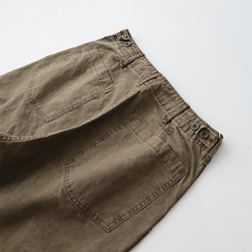 オアスロウサマーファティーグパンツ(UNISEX)(01-5103-M77)SUMMERFATIGUEPANTS(UNISEX)orSlow(レディース/メンズ)【2026春夏】*送料無料*【後払い決済不可】*