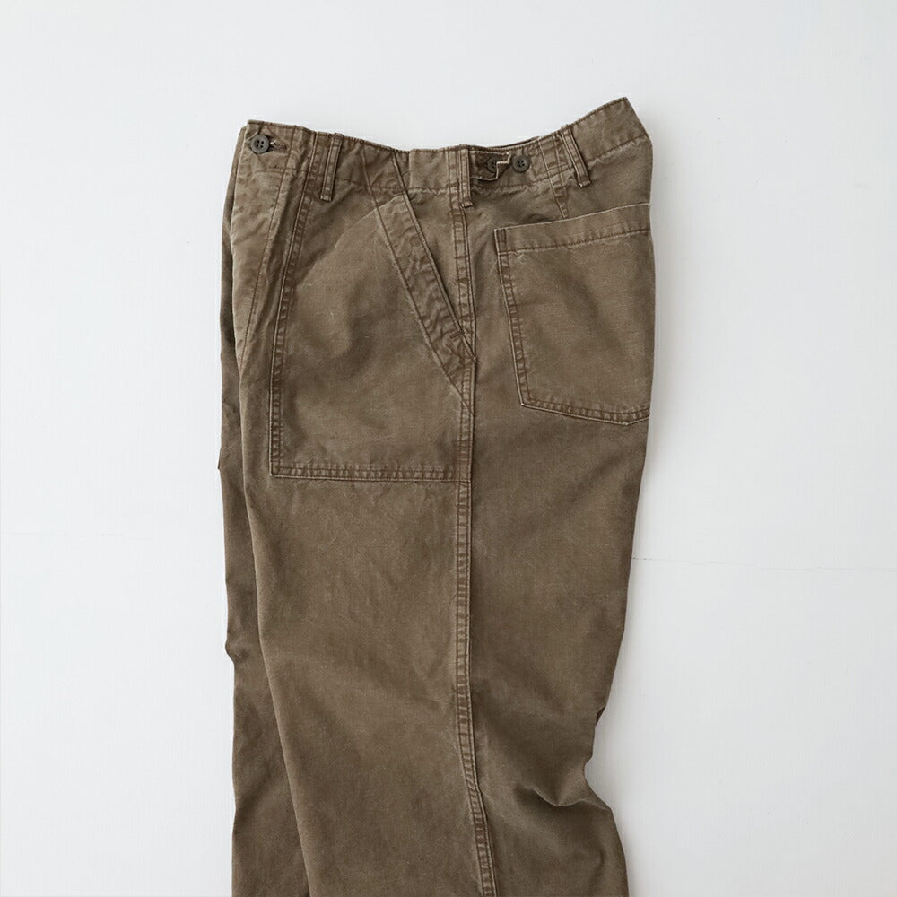オアスロウサマーファティーグパンツ(UNISEX)(01-5103-M77)SUMMERFATIGUEPANTS(UNISEX)orSlow(レディース/メンズ)【2026春夏】*送料無料*【後払い決済不可】*