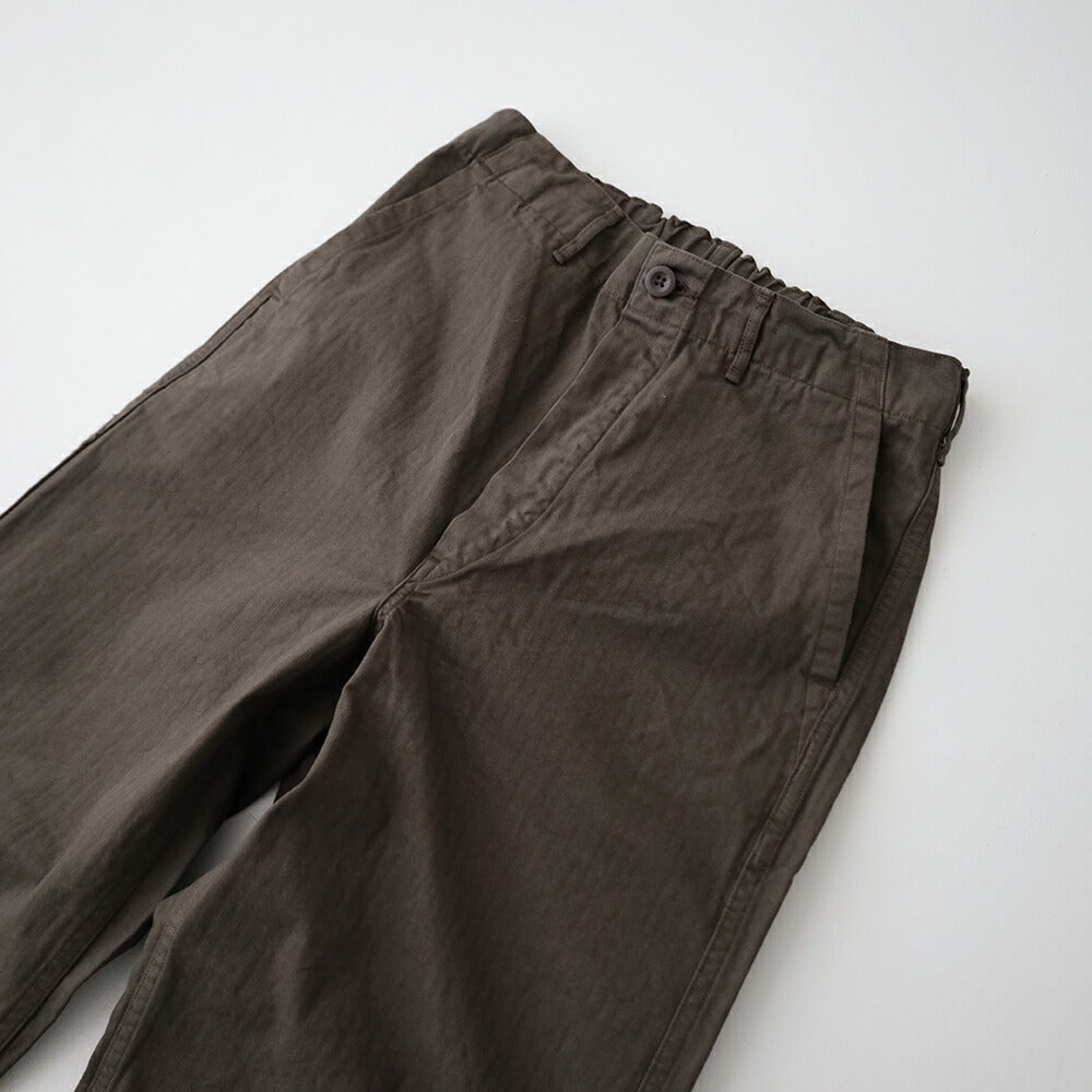 オアスロウワイドフィットフレンチワークパンツ(UNISEX)(03-5011-52)WIDEFITFRENCHWORKPANTS(UNISEX)orSlow(レディース/メンズ)【2026春夏】*送料無料*【後払い決済不可】*