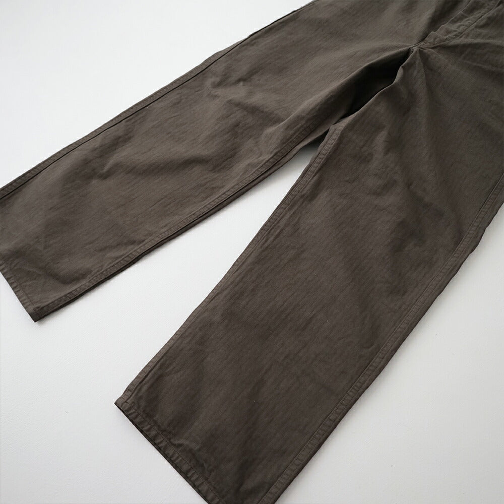オアスロウワイドフィットフレンチワークパンツ(UNISEX)(03-5011-52)WIDEFITFRENCHWORKPANTS(UNISEX)orSlow(レディース/メンズ)【2026春夏】*送料無料*【後払い決済不可】*