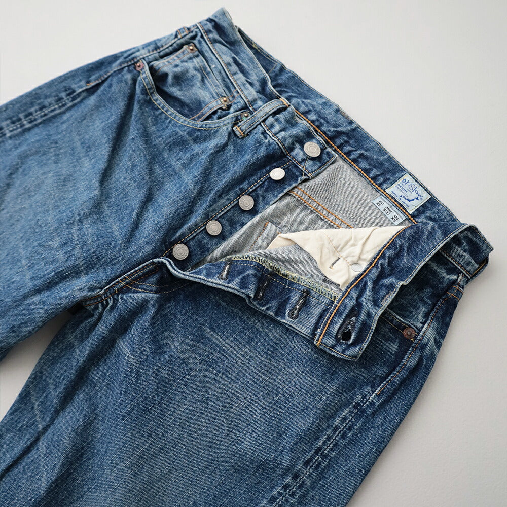 オアスロウショートレングス105スタンダードセルビッチデニム(01-1050SL-84)SHORTLENGTH105STANDARDSELVEDGEDENIM2YEARWASHorSlow(メンズ)【2026春夏】*送料無料*【後払い決済不可】*