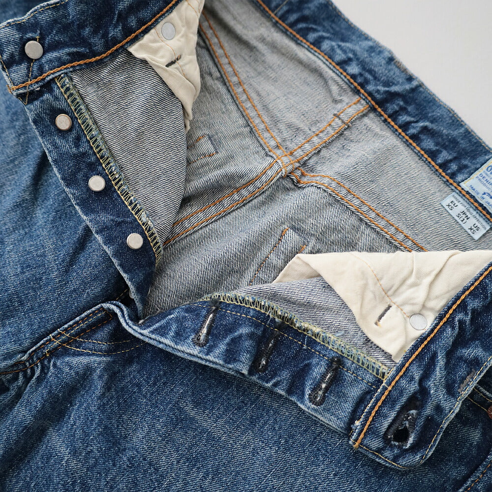 オアスロウショートレングス105スタンダードセルビッチデニム(01-1050SL-84)SHORTLENGTH105STANDARDSELVEDGEDENIM2YEARWASHorSlow(メンズ)【2026春夏】*送料無料*【後払い決済不可】*