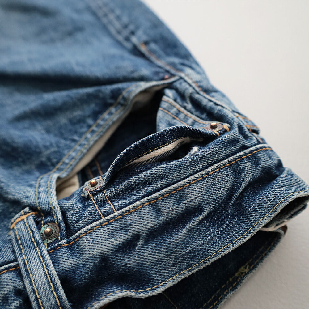 オアスロウショートレングス105スタンダードセルビッチデニム(01-1050SL-84)SHORTLENGTH105STANDARDSELVEDGEDENIM2YEARWASHorSlow(メンズ)【2026春夏】*送料無料*【後払い決済不可】*