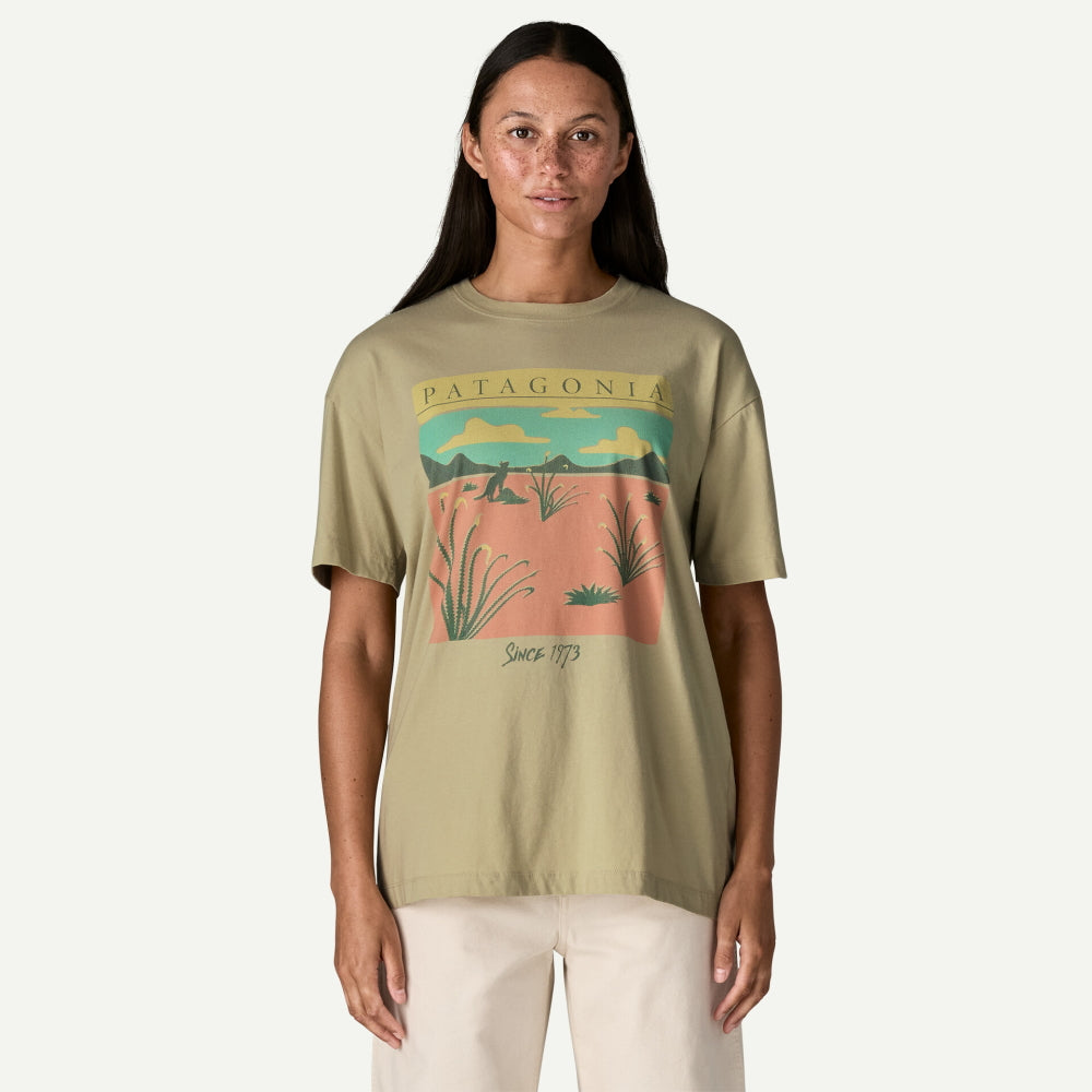 ウィメンズ・デザート・グロー・オーバーサイズ・Tシャツ <br>(37868) <br>(レディース)
