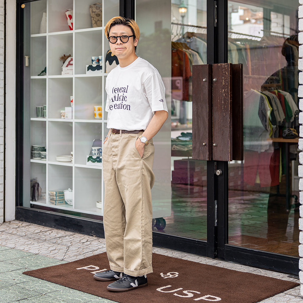 ザ・ノース・フェイス <br>GAR タイポグラフィックホワイトショートスリーブティー <br>(NT32666) <br>GAR Typographic White S/S Tee <br>THE NORTH FACE(レディース/メンズ) <br>【2026春夏】