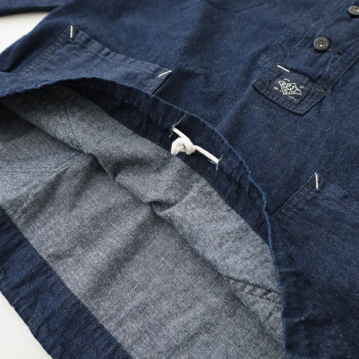 ポストオーバーオールズCRAFTMASTERHoody(8oz.denim)(31328DI)CRAFTMASTERHoody(8oz.denim)POSTOVERALLS(メンズ)【2025秋冬】*送料無料*【後払い決済不可】*