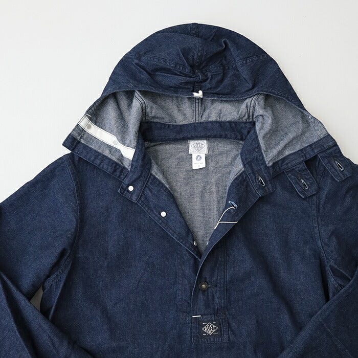 ポストオーバーオールズCRAFTMASTERHoody(8oz.denim)(31328DI)CRAFTMASTERHoody(8oz.denim)POSTOVERALLS(メンズ)【2025秋冬】*送料無料*【後払い決済不可】*