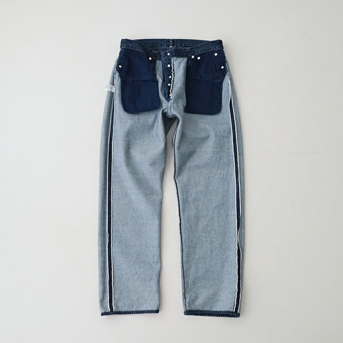 ポストオーバーオールズNo.10FivePocket(12oz.denim)(332412DI)No.10FivePocket(12oz.denim)POSTOVERALLS(メンズ)【2025秋冬】*送料無料*【後払い決済不可】*