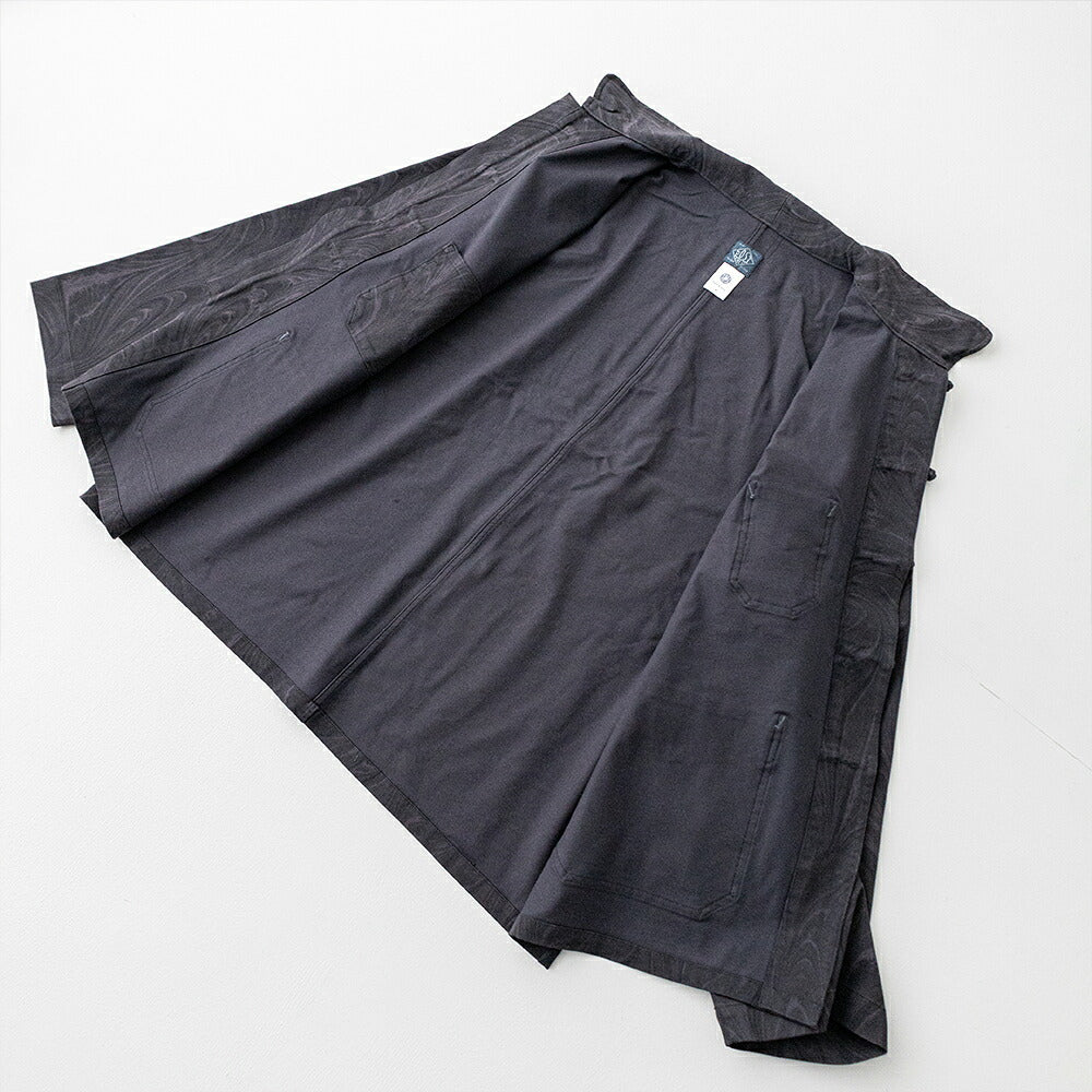ポストオーバーオールズ POST Chinois (swirly mono S) (3107B-SM) <br>Post O’Alls(メンズ) <br>