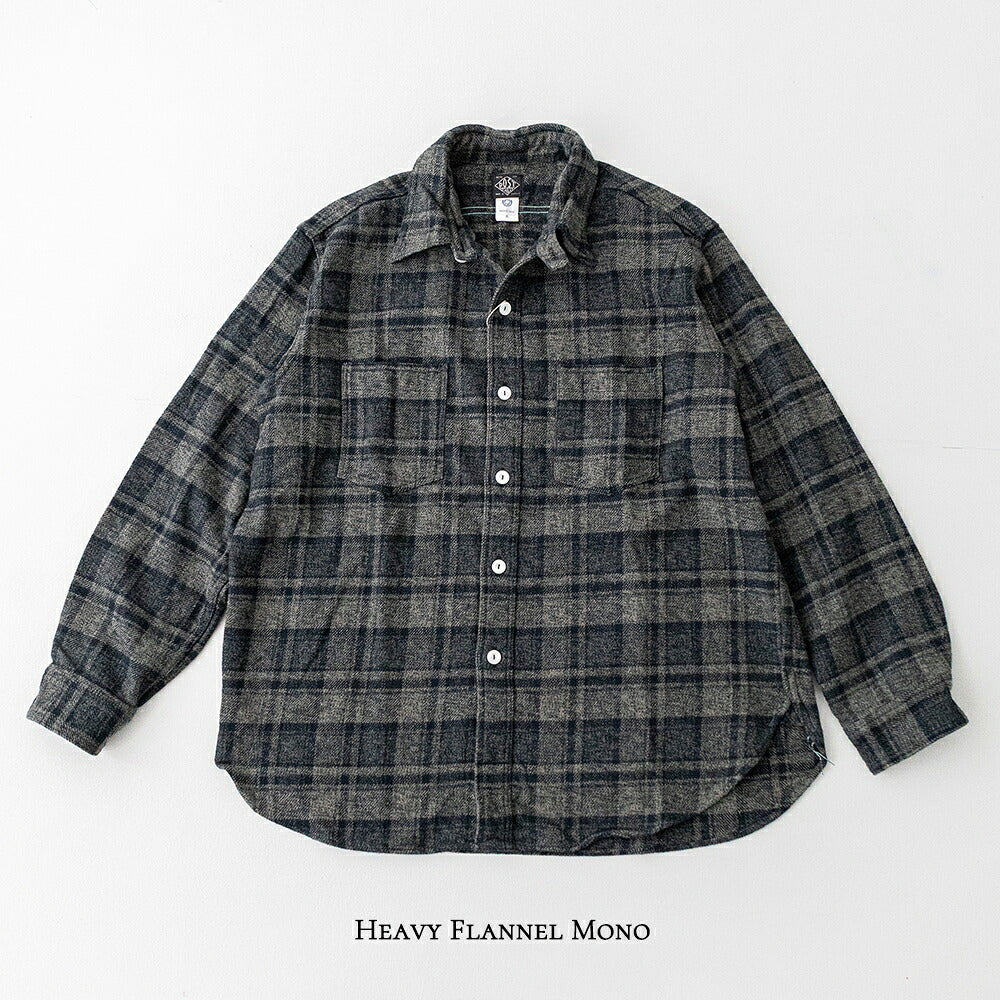 ポストオーバーオールズ St. Louis 2 (heavy flannel mono) (3217S-HFM) <br>Post O’Alls(メンズ) <br>